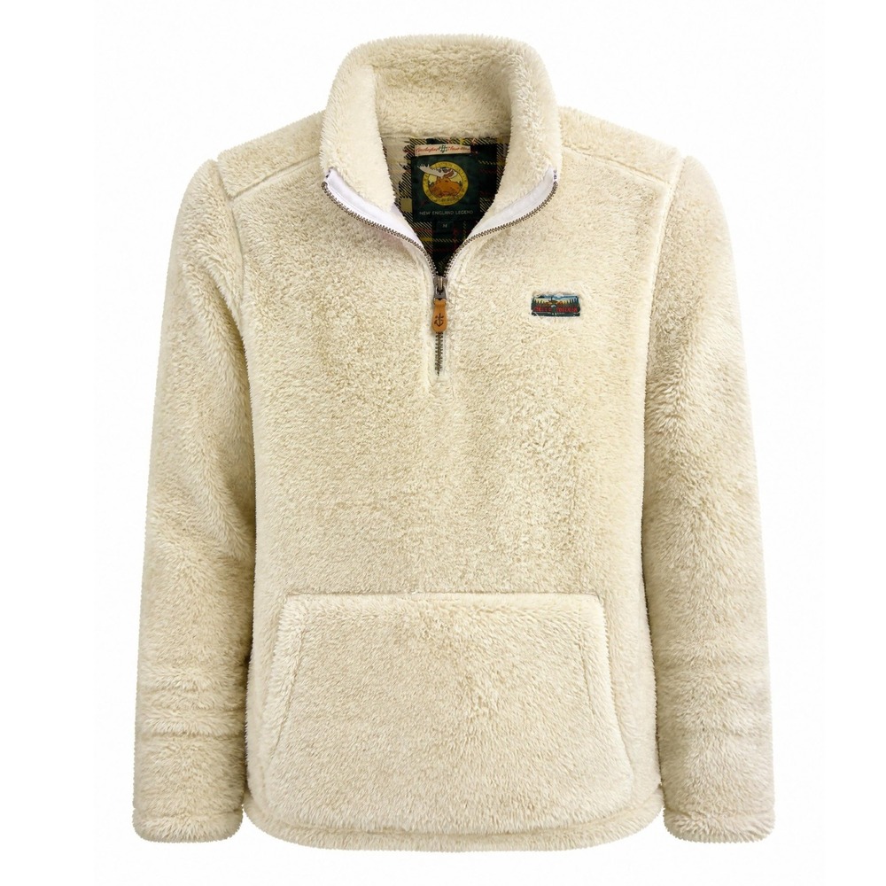 Kiel James Patrick The Great Moose Fleece Womens Medium Quarter Zip Pullover